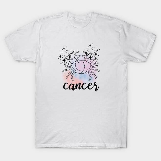 Cancer Zodiac T-Shirt by swagmaven